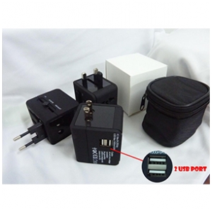 PT88 - Universal Travel Adaptor with 2 USB Port