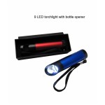 FR7311 - 9 LED Torchlight with bottle opener