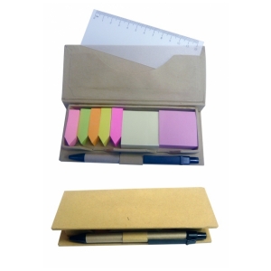 YF206_Sticky_Note_Pad_w_Ruler,_Pen